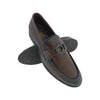 SAN LOUFIS 6100 BROWN MENS POINT LOAFER