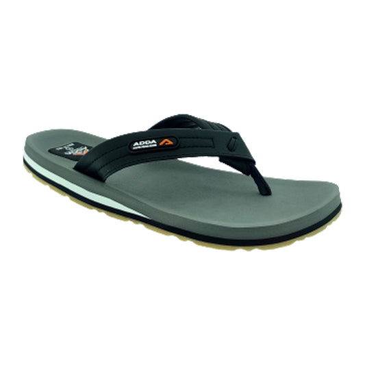 ADDA ONLY-1 BLACK/GREY MEN'S SLIPER