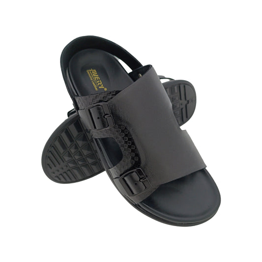 AVERY 4041 BLACK MENS SANDAL