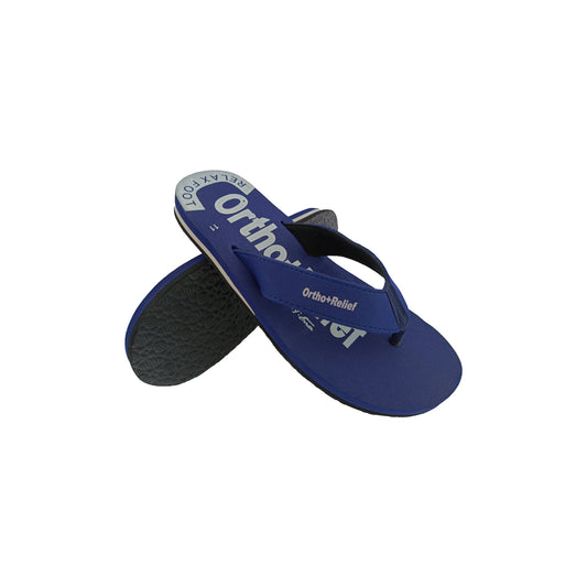BAOJI ORTHO RELIFE-01 BLUE MENS V-BELT SLIPPERS