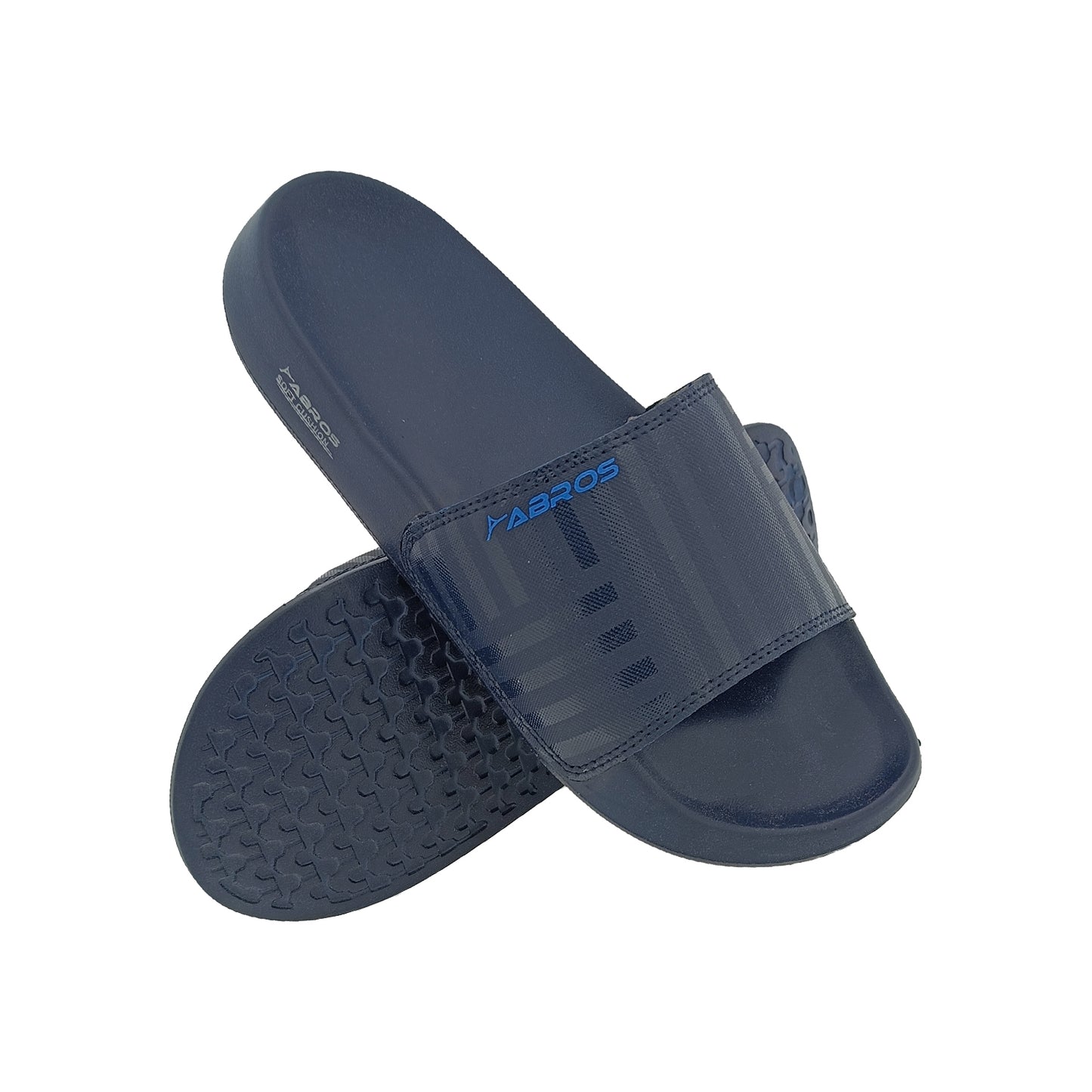 ABROS AWSG7040 NAVY/SKY MENS FLIPFLOP SLIPPER