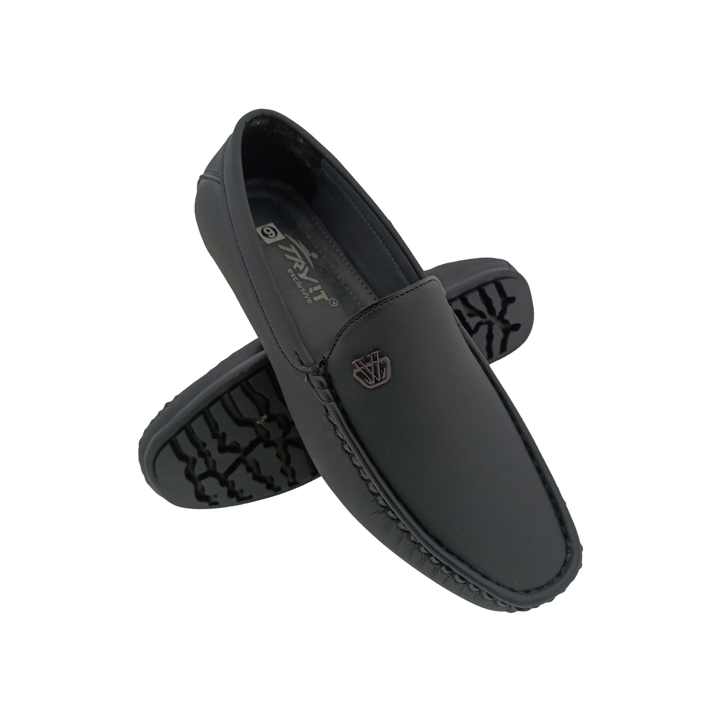 TRYIT 811 BLACK MENS LOAFER