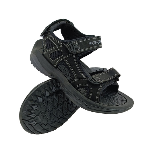 FUEL YAVA-02 BLACK MENS SPORTS SANDAL