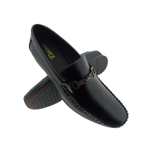 SHOOEZ 1935 BLACK MENS BOADER LOAFER
