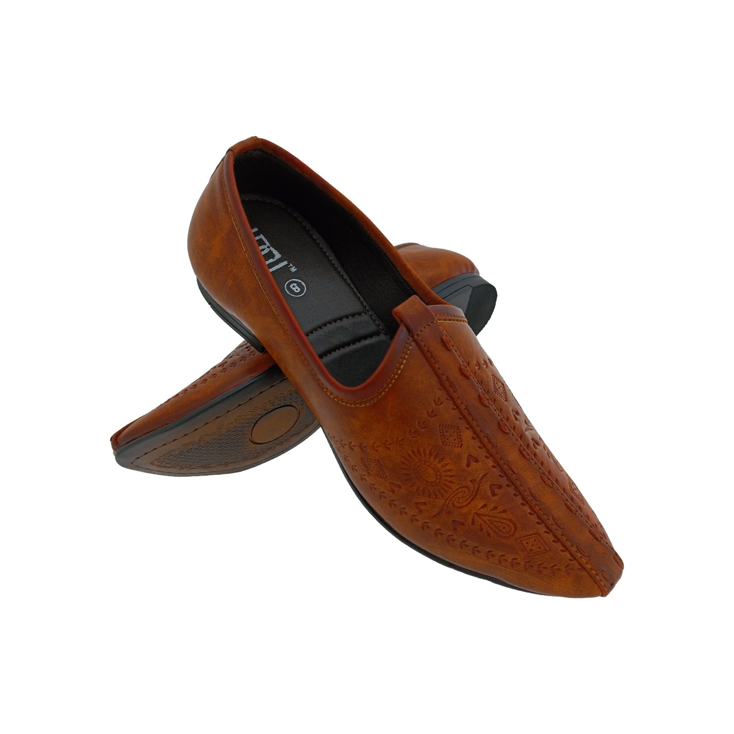 IDDI MOJ-4 TAN MENS TRADITIONAL MOJARI