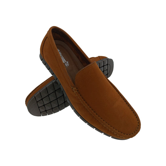 MACONNER KL-004 TAN MENS BOADER LOAFER