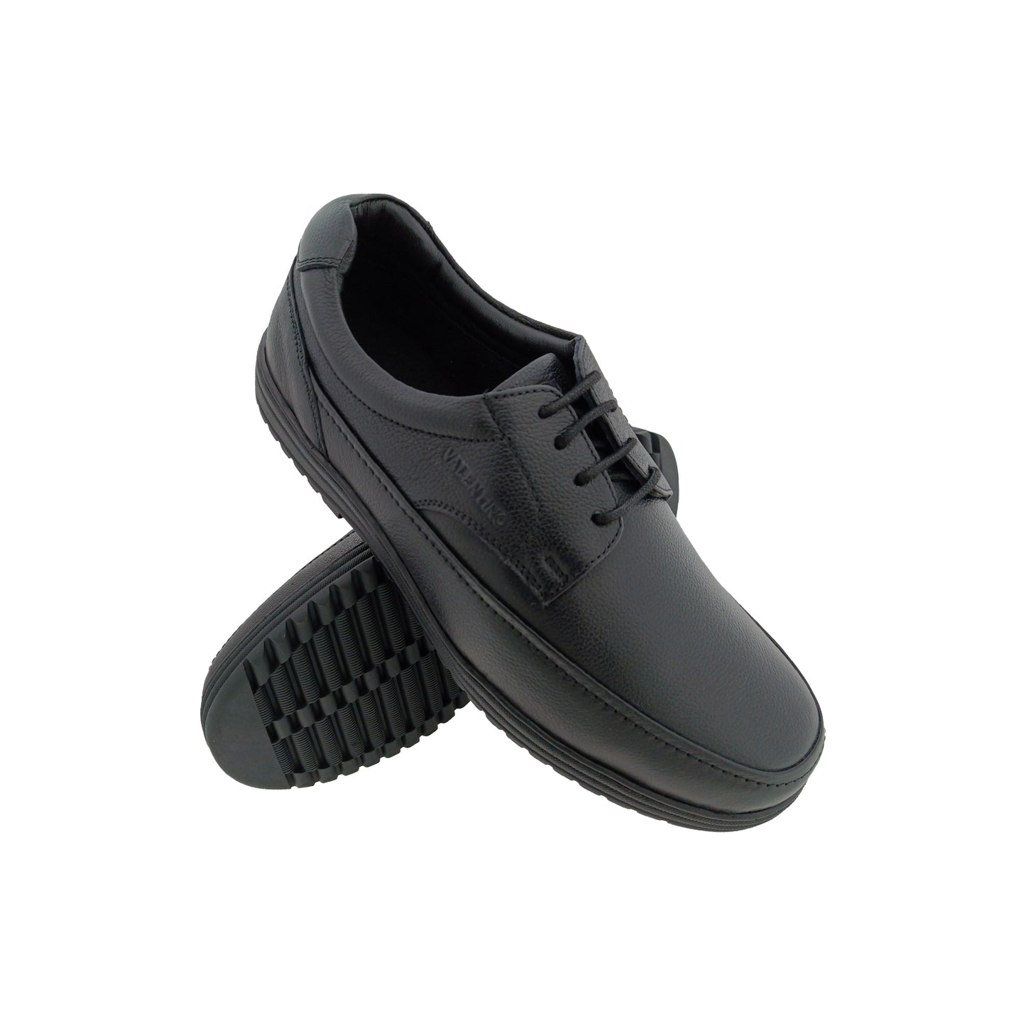 VALEMTINO COMFORTER-51 BLACK MENS LACEUP SHOE