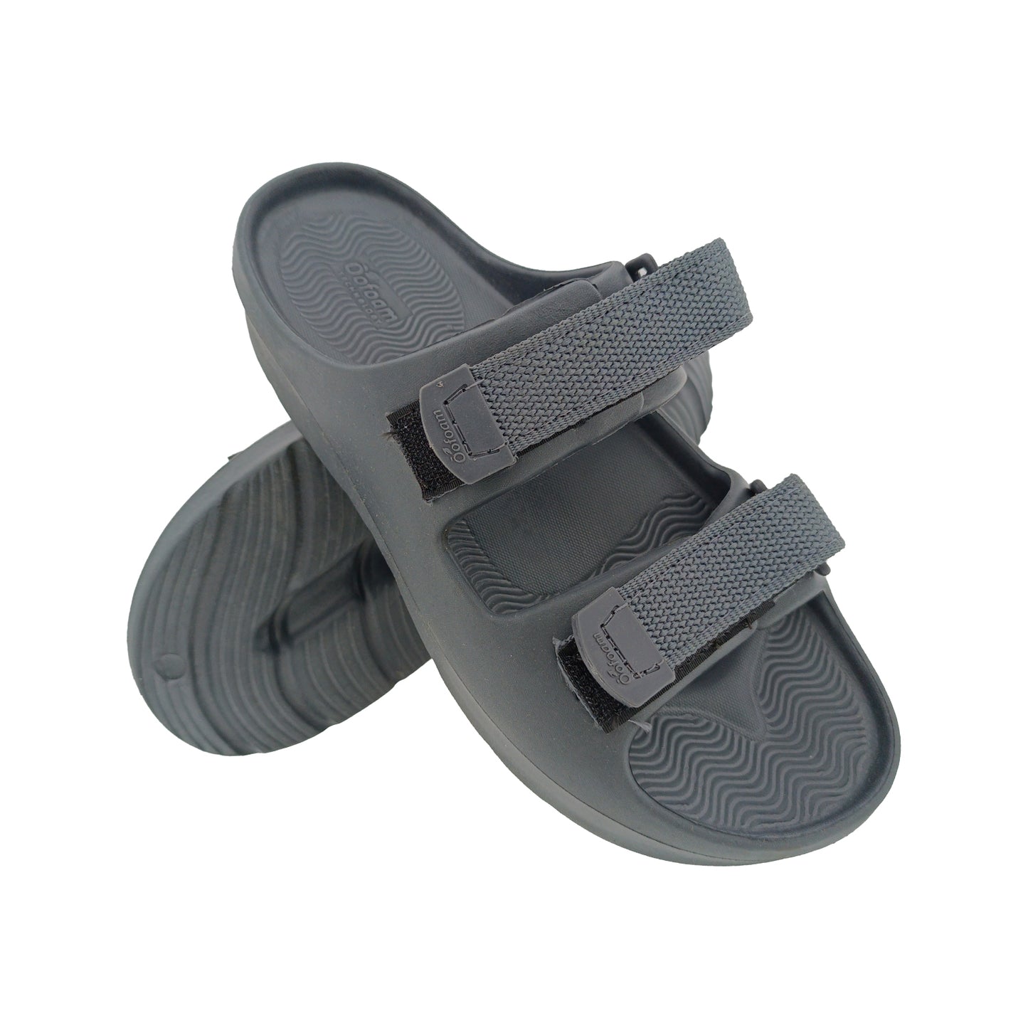 OOFOAM HUNK D.GREY MENS FLIPFLOP