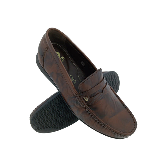 ID-ID1166 BROWN MENS BOADER LOAFER