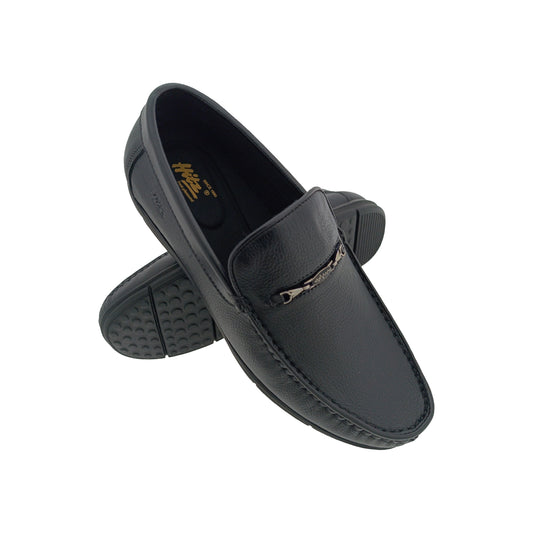 HITZ 6160 BLACK MENS BOADER LOAFER