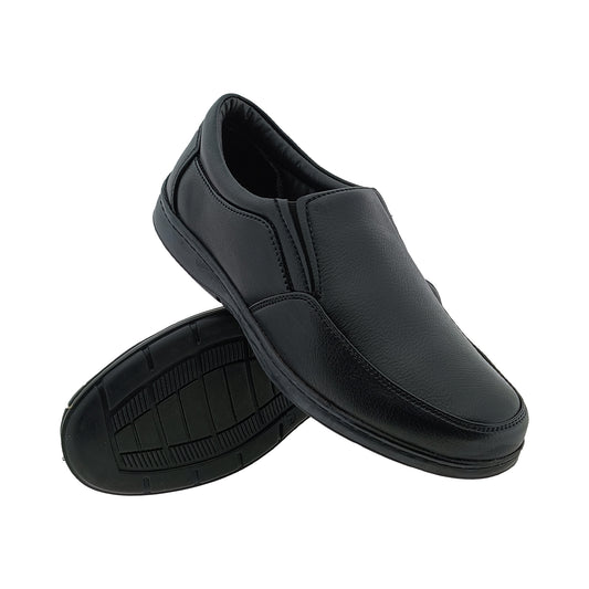 MACONNER 1050 BLACK MENS CASUEL SLIPON SHOE
