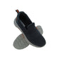 ABROS ASSG0119G BLACK/ORANGE MENS SLIPON SPORTS SHOE