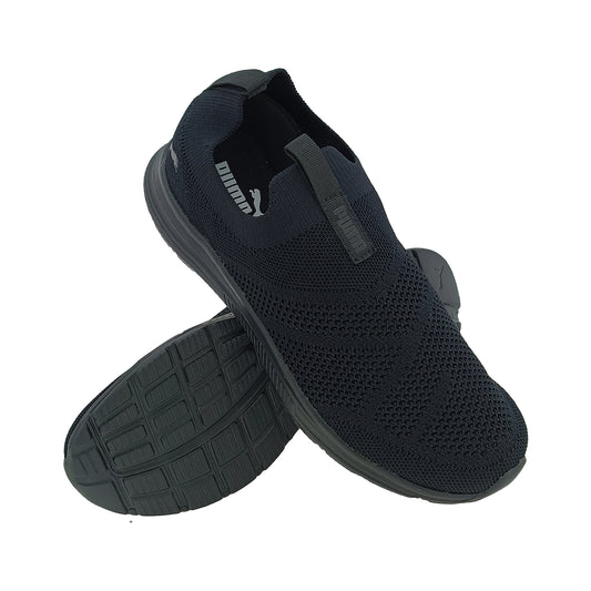 PUMA 31042003 BLACK MENS SLIPON SPORTS SHOE