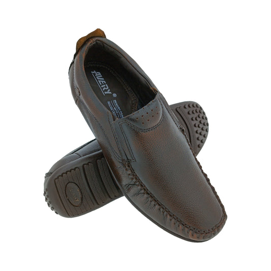 AVERY CK-72 BROWN MENS LETHER FORMAL SHOE