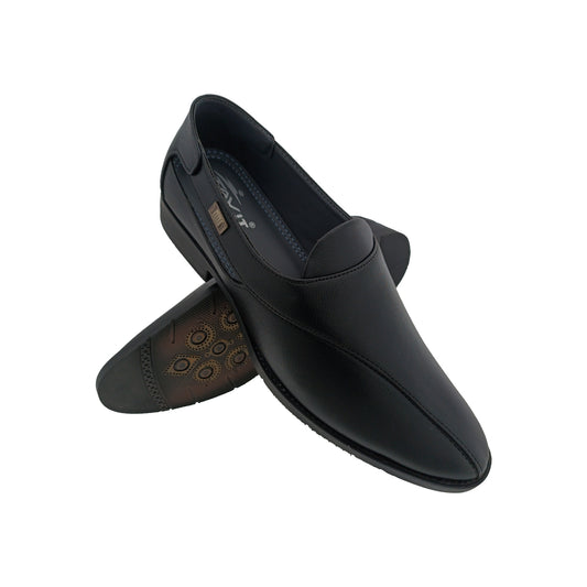 TRYIT 3819 BLACK MENS TRADITIONAL SANDAL