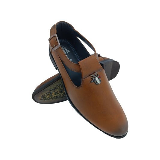 TRYIT 1155 TAN MENS TRADITIONAL SANDAL