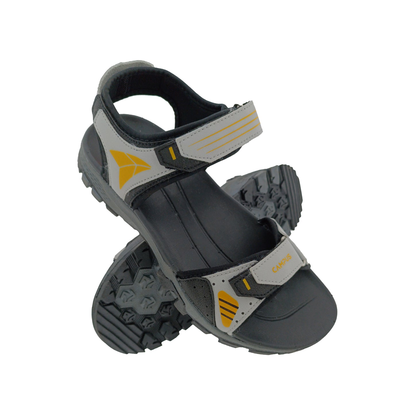 CAMPUS GC-22154 L.GREY/BLACK MENS SPORTS SANDAL