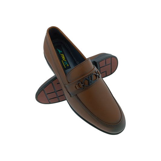 TRYIT 3404 TAN MENS POINT LOAFER