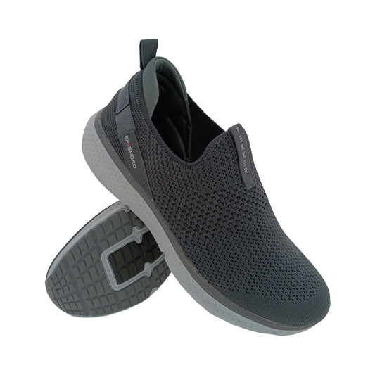 TEKKER NITROGEN D.GREY MENS SLIPON SPORTS SHOE