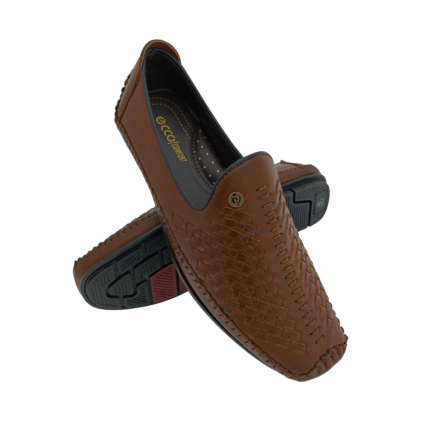 ECCO/COMFORT JAP-12 TAN MENS TRADITIONAL LOAFER