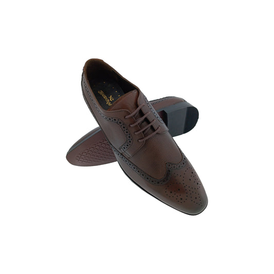 HANDCRAFTED LS254 BROWN MENS LACEUP CASUEL SHOE