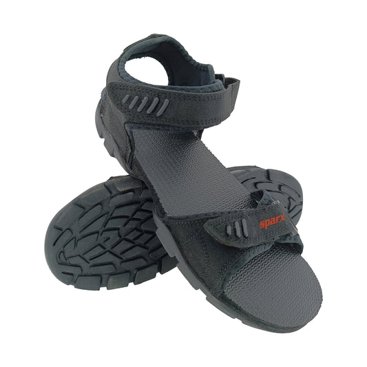 SPARX SS101 BLACK MEN'S SPORT SANDAL
