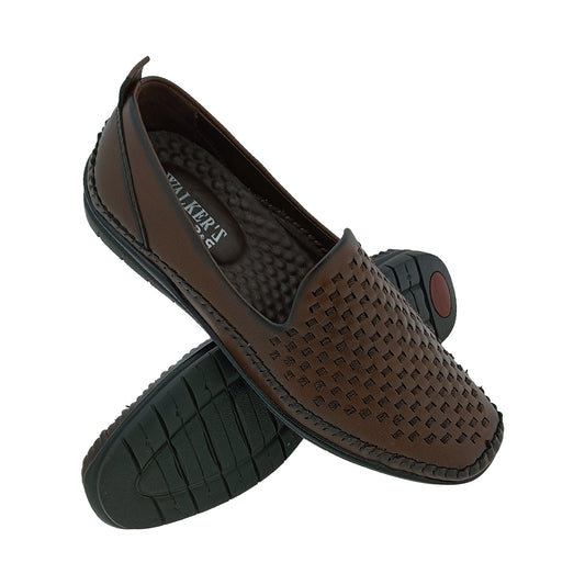 WALKERS 4091 BROWN MENS TRADITONAL LOAFER