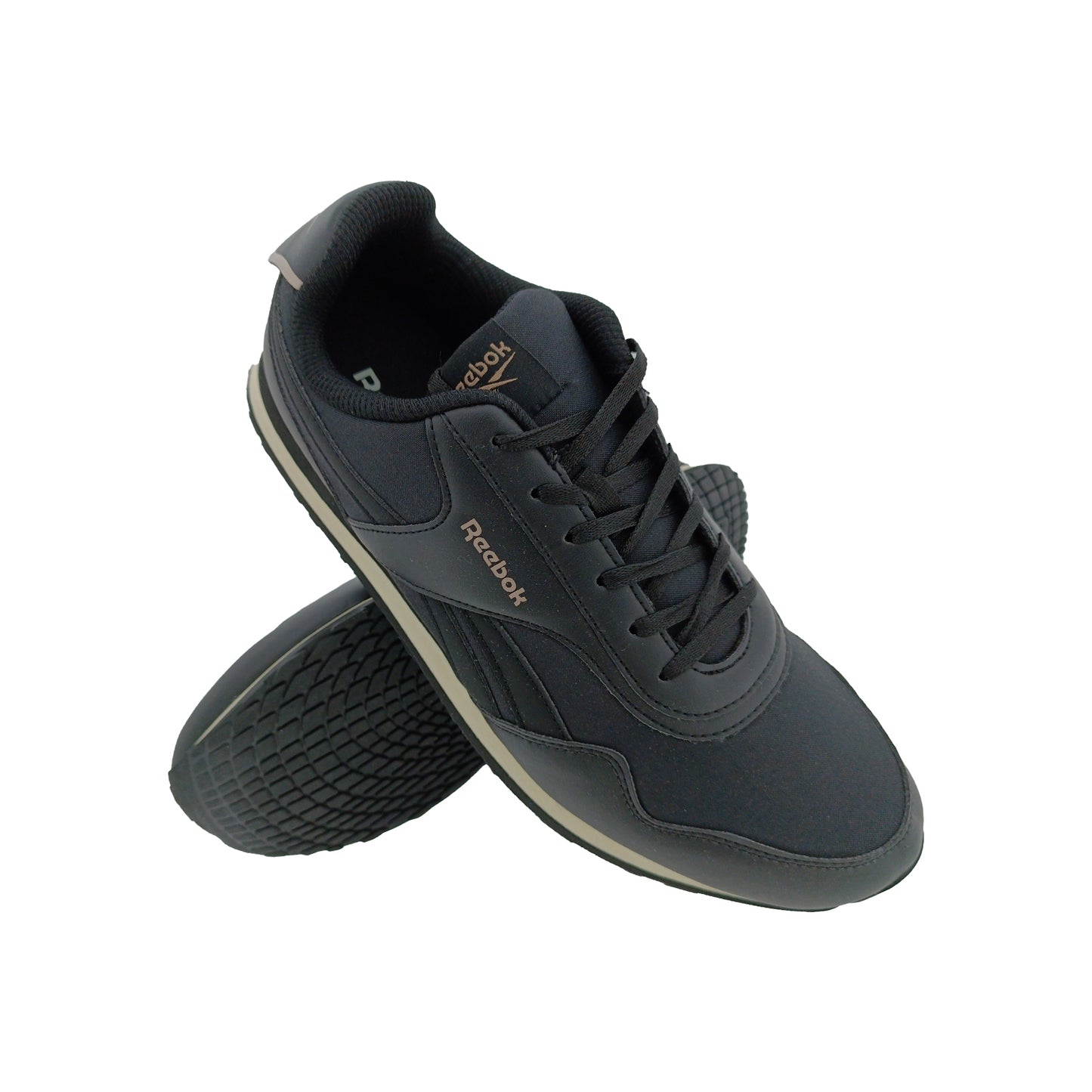 REEBOK RUSORA 2147 BLACK MENS LACEUP SPORTS SHOE