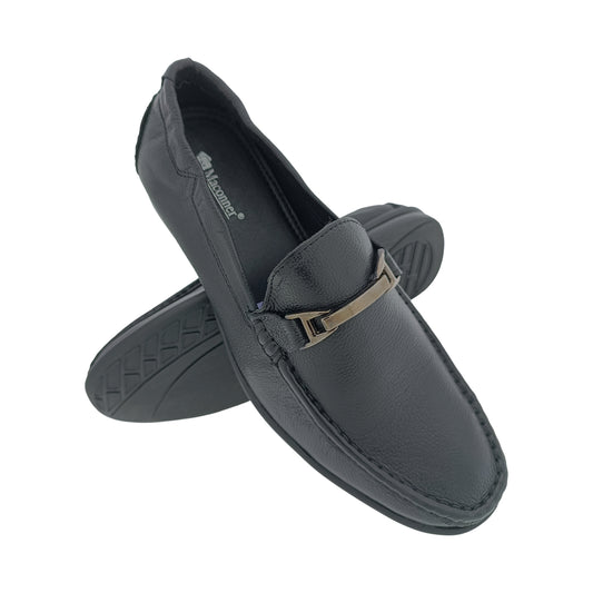 MACONNER CLICK-11 BLACK MENS LOAFER