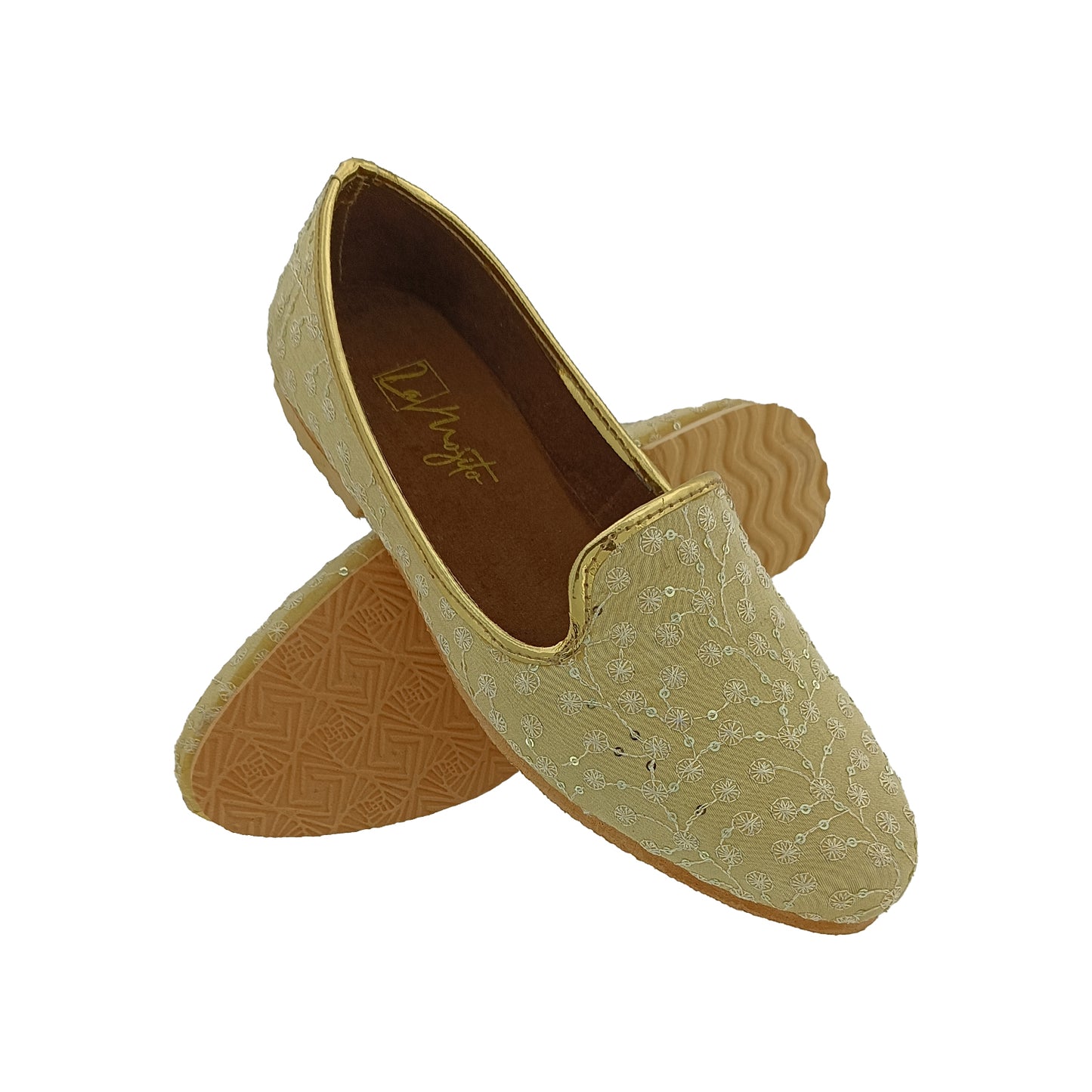 JUTTI GOLD-01 MENS MOJARI