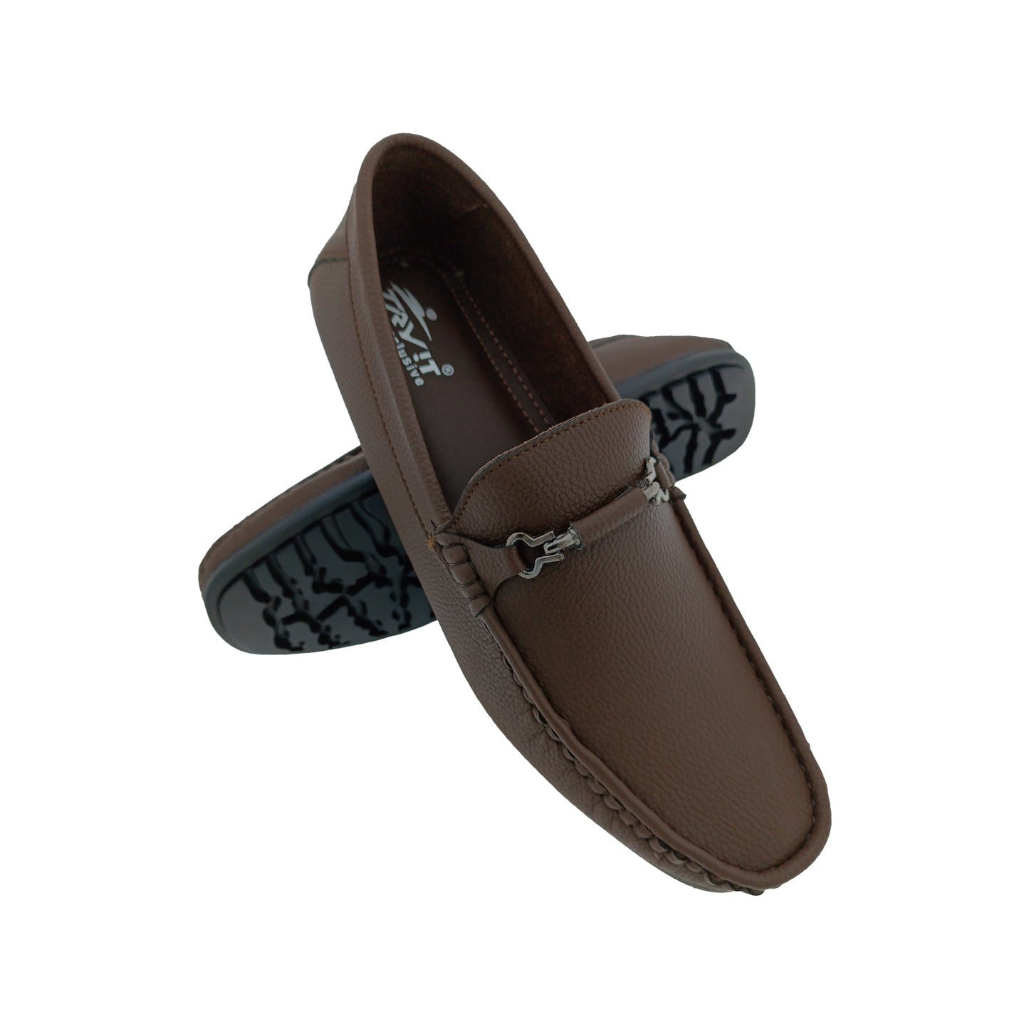 TRYIT 983 BROWN MENS BOADER LOAFER
