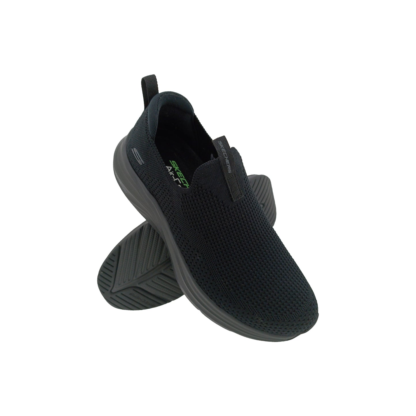 SKECHERS 232629 BLACK MENS SLIPON SPORTS SHOE