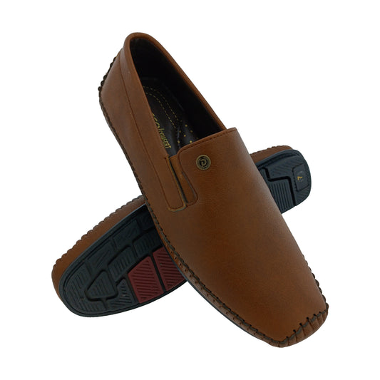 ECCO/COMFORT JAP:05 TAN MENS TRADITIONAL LOAFER