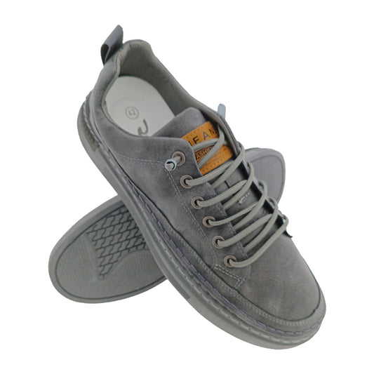 RUNNER HP-27 GREY MENS SLIPON SNEAKERS
