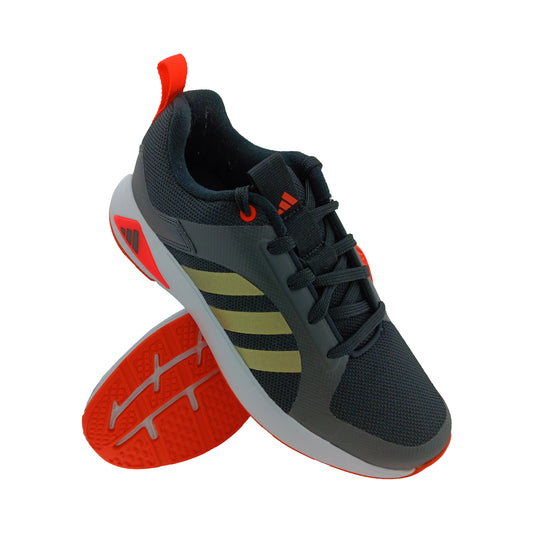 ADIDAS IU6708 BLACK/RED MENS LACEUP SPORTS SHOE