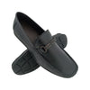IDDI FAME-03 BLACK MENS BORDER LOAFER