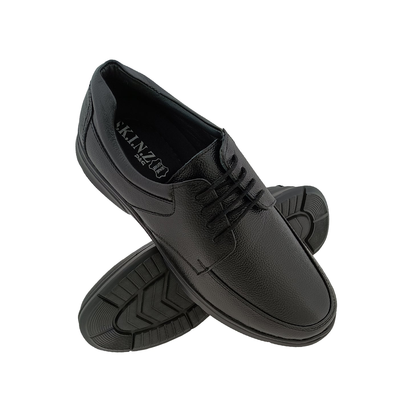 SKINZ MINISO1 BLACK MENS LACEUP CASUEL SHOE