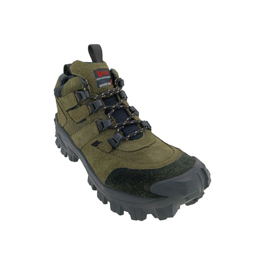 WOODLAND G40777CMA OLIVE/GREEN MENS LETHER CASUEL SHOE