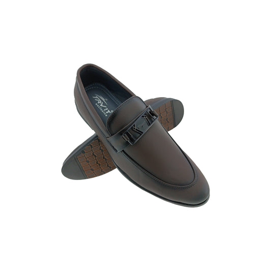 TRYIT 3649 BROWN MENS POINT LOAFER