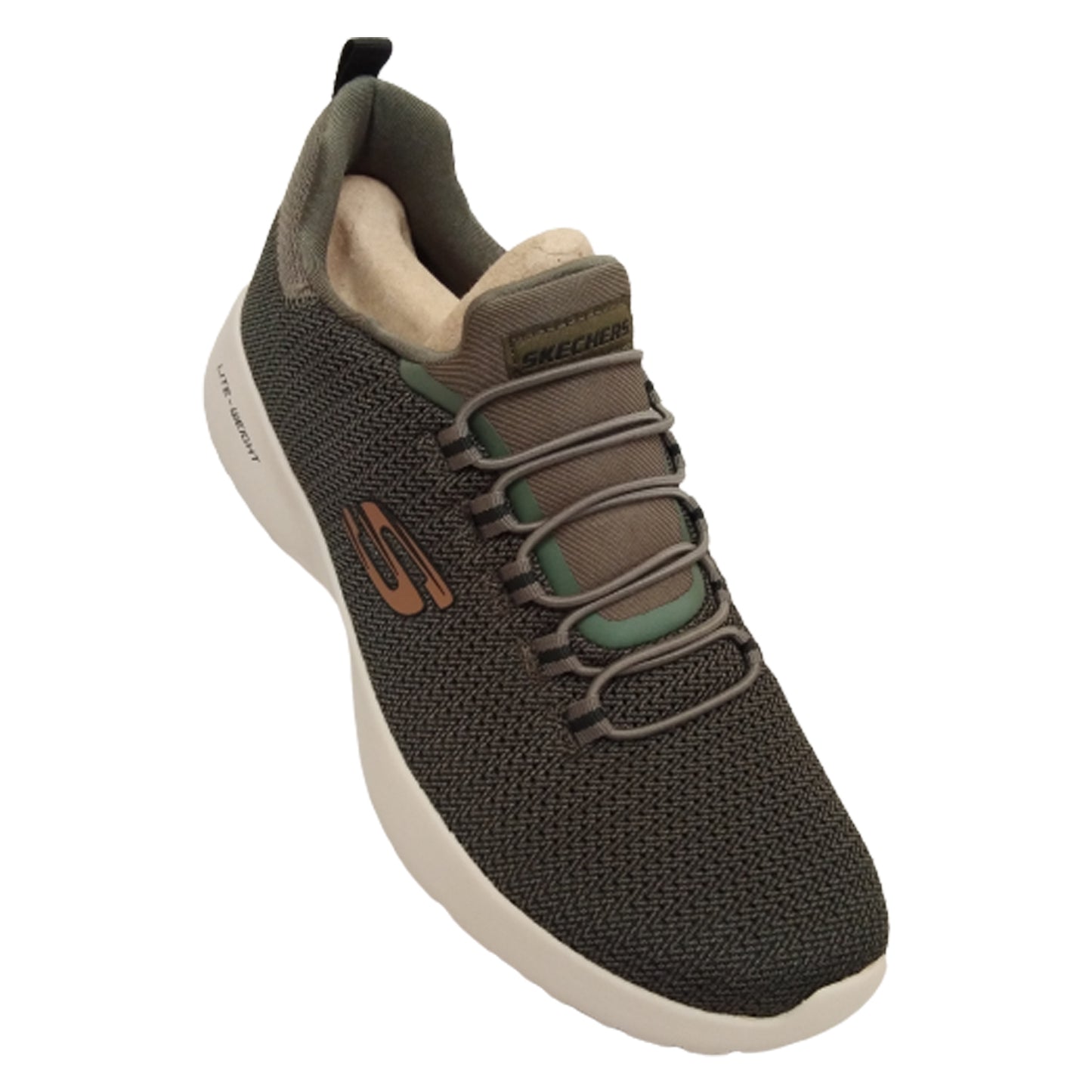 SKECHERS 58360 MEN'S SPORT SHOE OLIVE