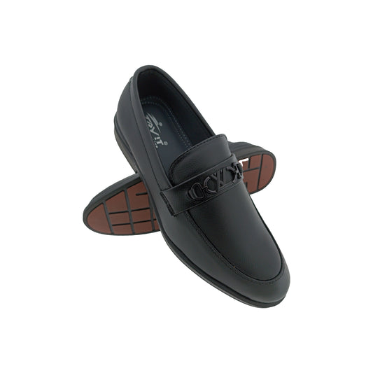 TRYIT 3404 BLACK MENS POINT LOAFER