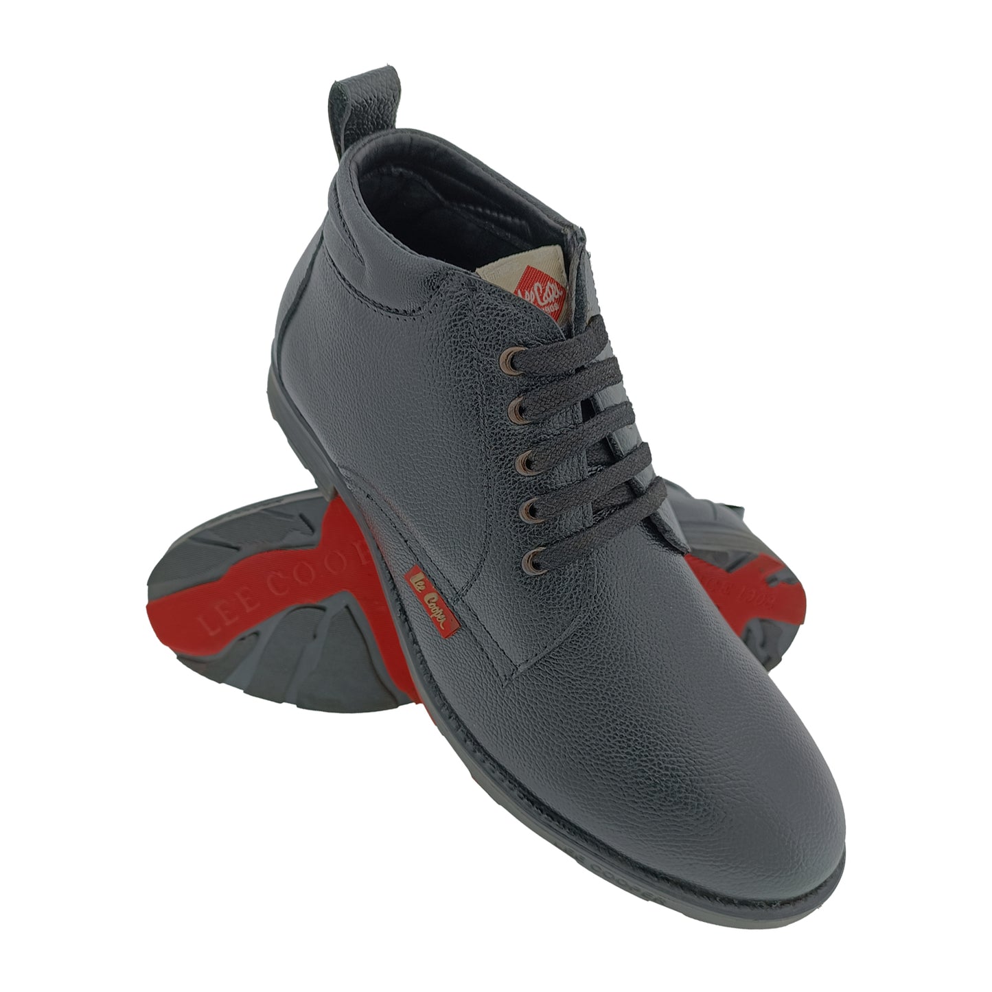 LEECOOPER LC9519 BLACK MEN'S  CASUAL LONG SHOE