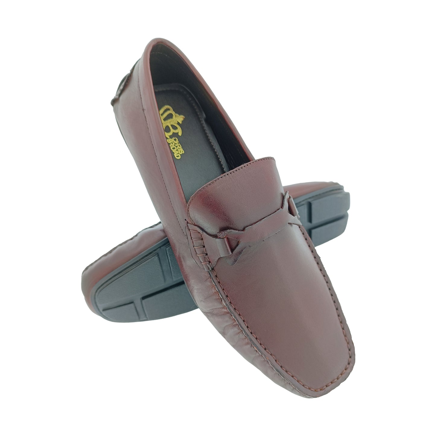 CHRIS BROAD MELODY-7 D.CHHERRY MEN'S LETHER LOAFER