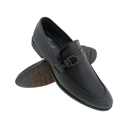 TRYIT 3686 BLACK MENS POINT LOAFER